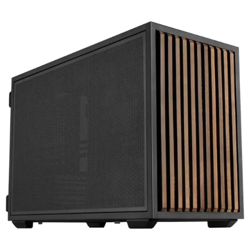 מארז LIAN-LI Lian-Li B4 Wood Black Case צבע שחור
