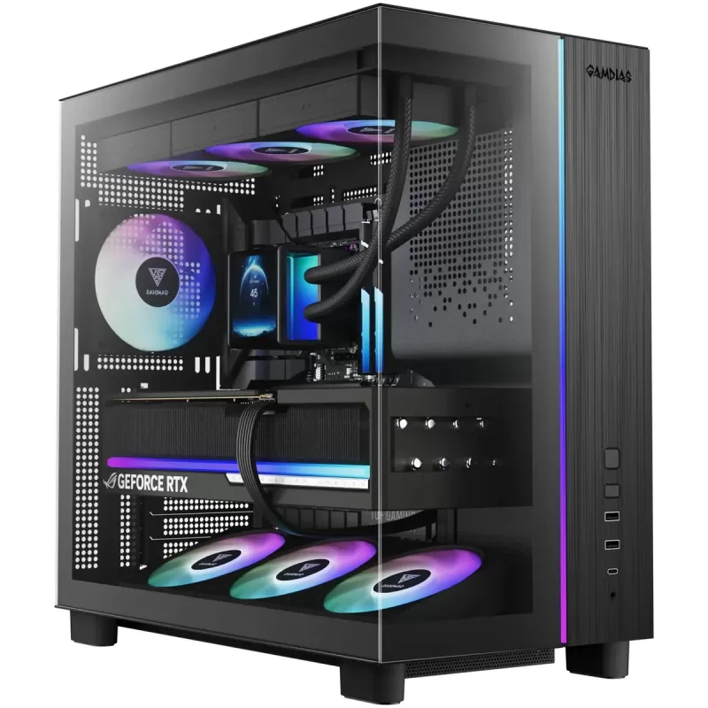 Case Gamdias ATLAS M4 black Mid Tower