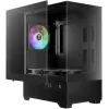 Case Gamdias AURA GC9M ELITE ARGB black Micro Tower