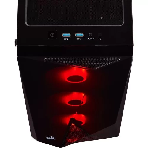 מארז Corsair Spec Delta RGB TEMPERED GLASS שחור Mid Tower