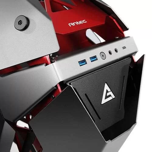 מארז Antec TORQUE אפור, אדום Mid Tower