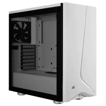 Case Corsair Carbide SPEC-06 Tempered Glass white Mid Tower