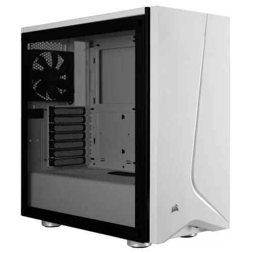 Case Corsair Carbide SPEC-06 Tempered Glass white Mid Tower