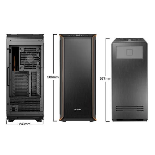 Корпус be quiet! DARK BASE PRO 900 black, orange rev. 2 Full Tower