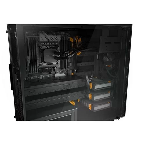 Корпус be quiet! PURE BASE 600 Window black, orange Mid Tower