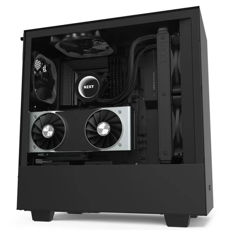 מארז NZXT H510I שחור Mid Tower מארז NZXT H510I שחור Mid Tower
