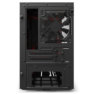 Корпус NZXT H210i черный, красный Mini-ITX Корпус NZXT H210i черный, красный Mini-ITX