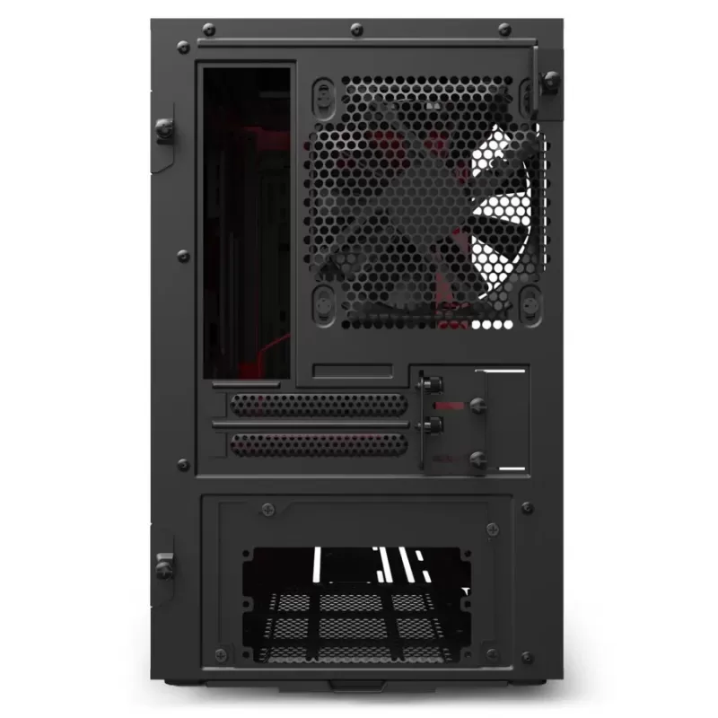 מארז NZXT H210i שחור, אדום Mini-ITX