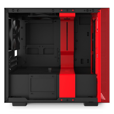 Корпус NZXT H210i черный, красный Mini-ITX Корпус NZXT H210i черный, красный Mini-ITX