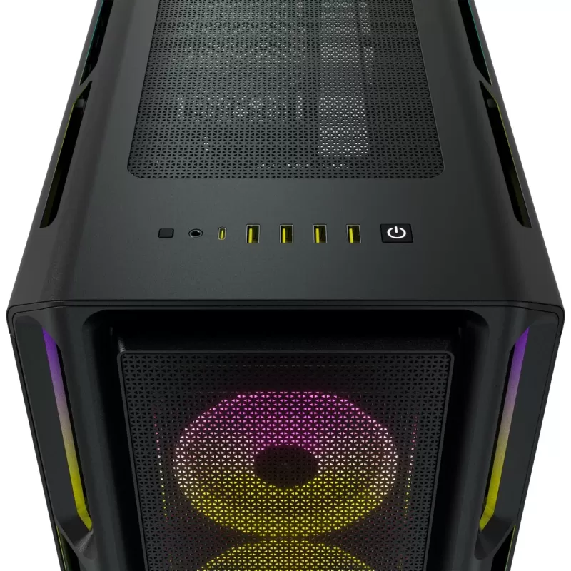 מארז Corsair iCUE 5000T RGB שחור Mid Tower מארז Corsair iCUE 5000T RGB שחור Mid Tower