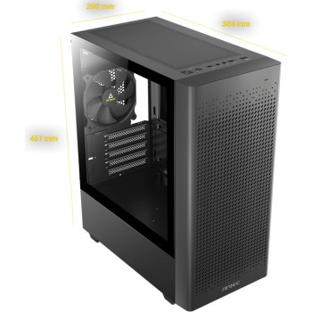 Корпус Antec NX500M Mini Tower Цвет:черный Корпус Antec NX500M Mini Tower Цвет:черный
