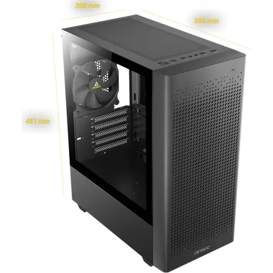 מארז Antec NX500M Mini Tower צבע שחור