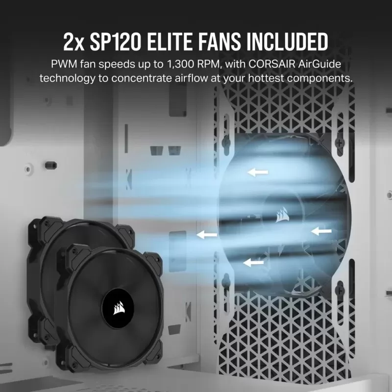 Case Corsair 3000D AIRFLOW - white Mid Tower Case Corsair 3000D AIRFLOW - white Mid Tower