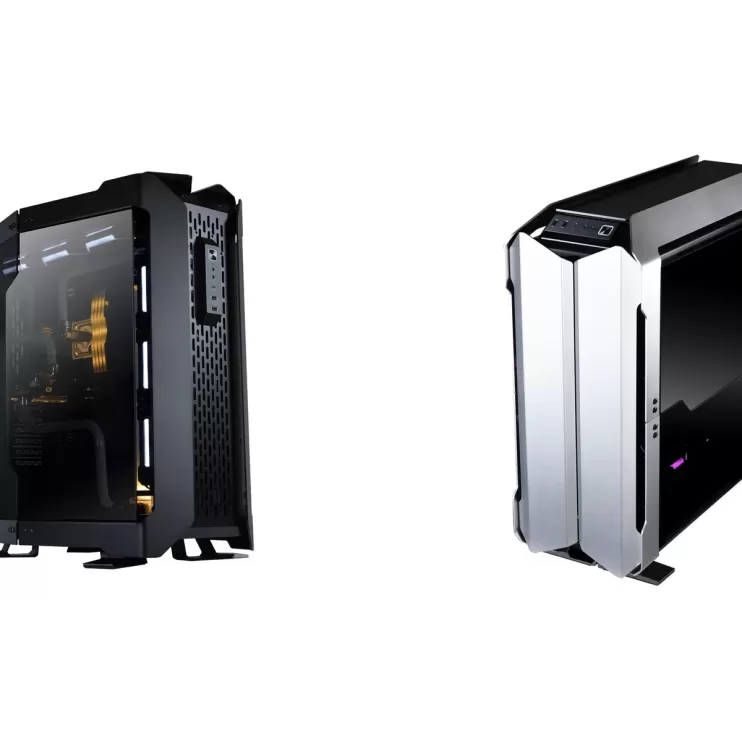 מארז LIAN-LI Full Tower PC-TR01A ODYSSEY X Silver ATX צבע שחור, כסוף