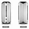מארז LIAN-LI Full Tower PC-TR01A ODYSSEY X Silver ATX צבע שחור, כסוף