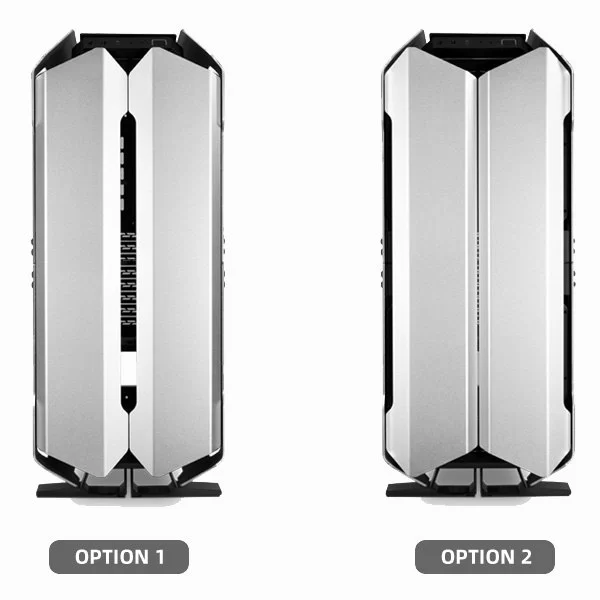 מארז LIAN-LI Full Tower PC-TR01A ODYSSEY X Silver ATX צבע שחור, כסוף