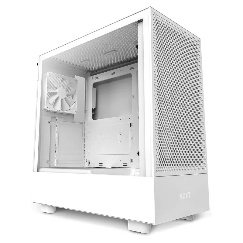 Case NZXT H5 Flow white ATX Case NZXT H5 Flow white ATX
