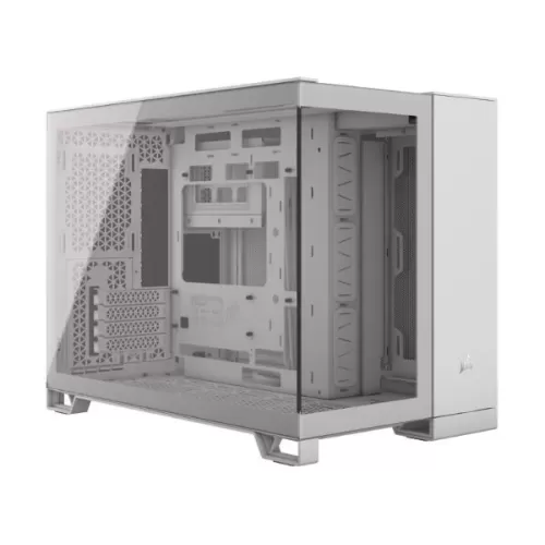 Case Corsair 2500X Mid-Tower Dual Chamber - white Mid Tower