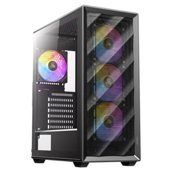 Case Antec AX85 ARGB Mid Tower Color:black Case Antec AX85 ARGB Mid Tower Color:black
