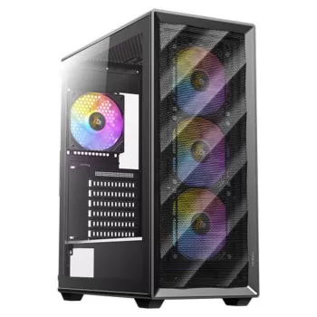 מארז Antec AX85 ARGB Mid Tower צבע שחור