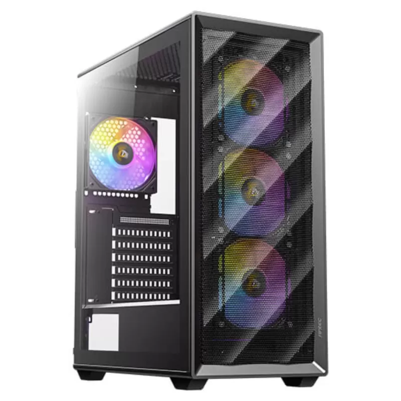 Case Antec AX85 ARGB Mid Tower Color:black