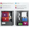 Case Antec NX292 ARGB Mid Tower Color:black