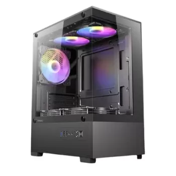 מארז Antec VCX100M RGB ELITE Mini Tower צבע שחור