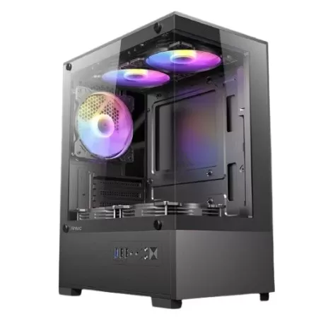 Корпус Antec VCX100M RGB ELITE Mini Tower Цвет:чёрный