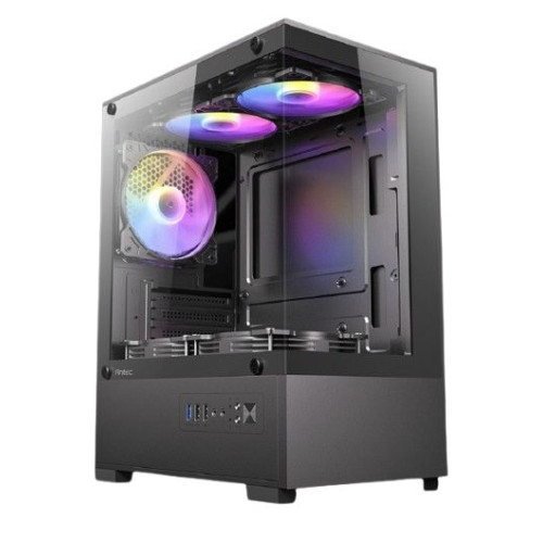 Case Antec VCX100M RGB ELITE Mini Tower Color:black