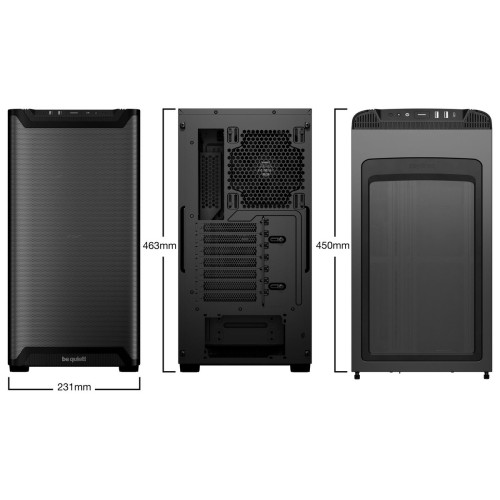 Case be quiet! PURE BASE 501 Airflow black ATX
