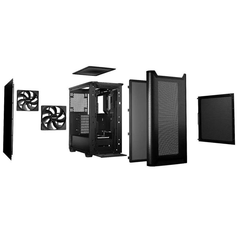 מארז be quiet! PURE BASE 501 Airflow שחור ATX