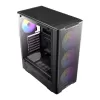 Case Antec VX310 ARGB Mid Tower Color:black