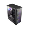Case Antec VX310 ARGB Mid Tower Color:black