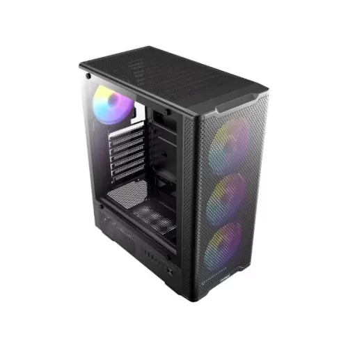 Case Antec VX310 ARGB Mid Tower Color:black