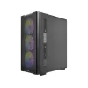Case Antec VX310 ARGB Mid Tower Color:black