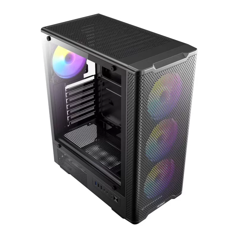Case Antec VX310 ARGB Mid Tower Color:black