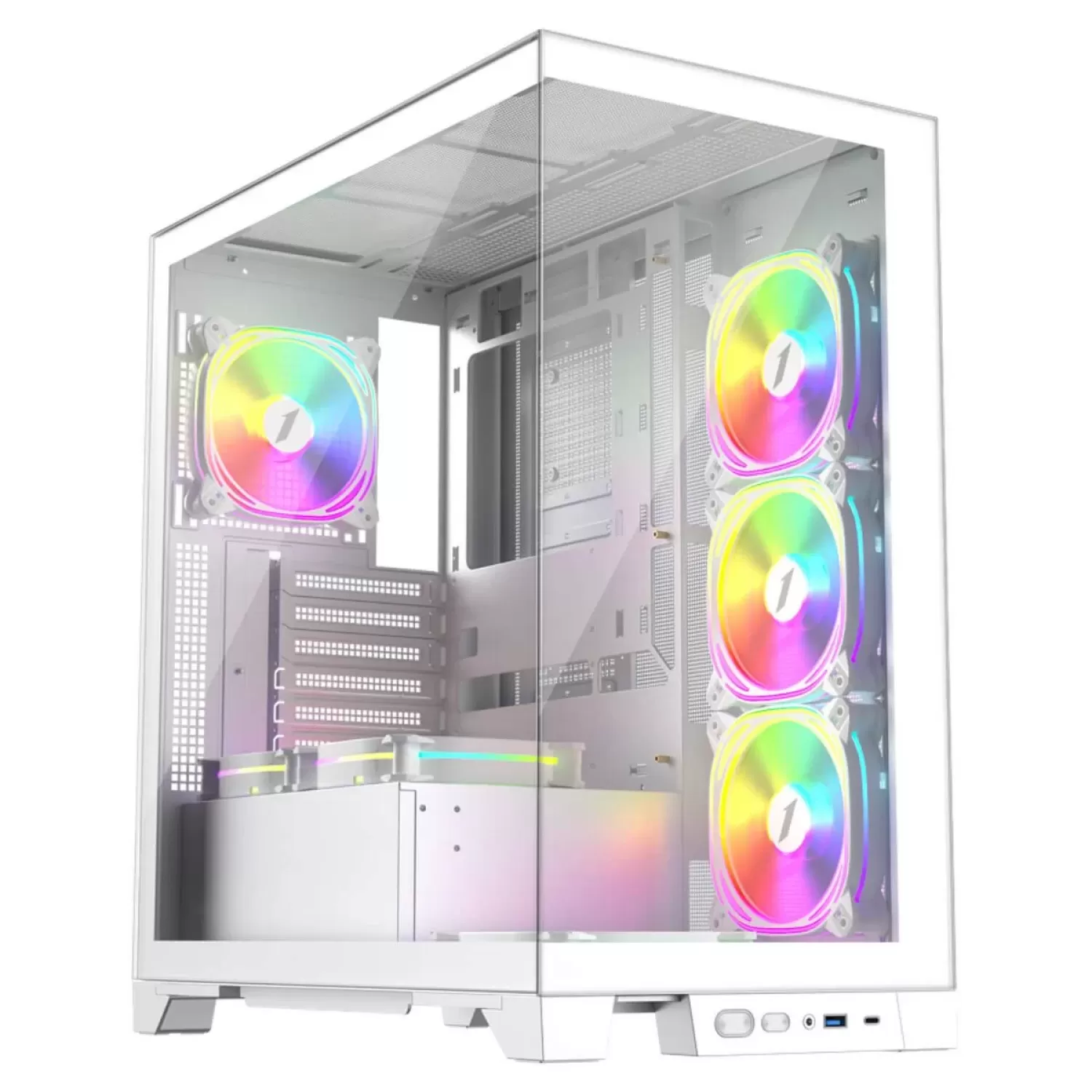 Case 1St Player Mi8 Mid Tower Color:white