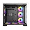 מארז מחשב Antec CX Mirror Mini-Tower Gaming Case 7X120mm ARGB Mid Tower צבע שחור
