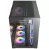 מארז מחשב Antec CX Mirror Mini-Tower Gaming Case 7X120mm ARGB Mid Tower צבע שחור