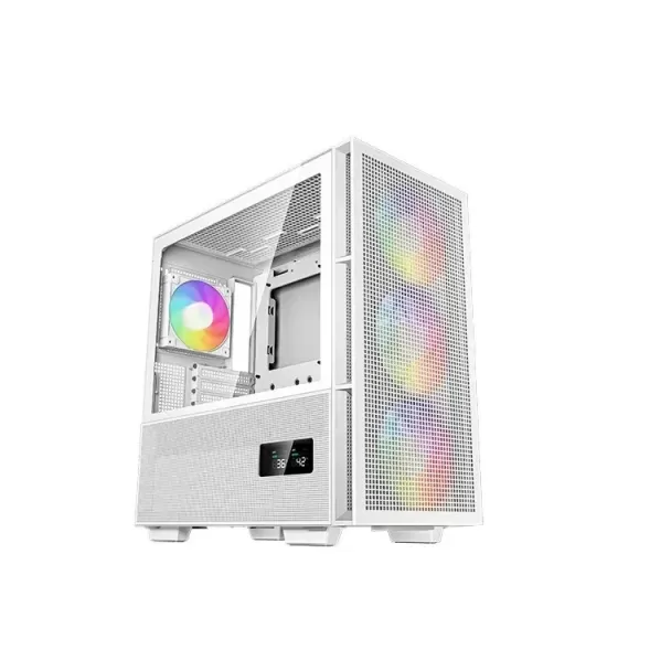 מארז DEEPCOOL CH560 DIGITAL לבן Mid Tower