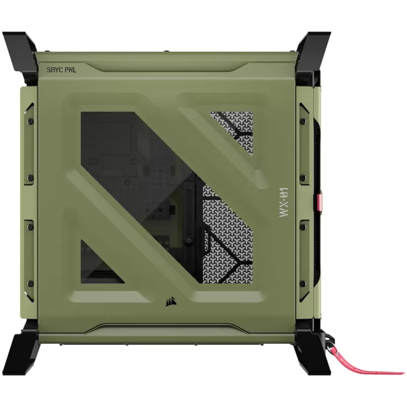 Case Corsair WARTHOG Airflow Mid Tower Olive Drab Mid Tower Color:green Case Corsair WARTHOG Airflow Mid Tower Olive Drab Mid Tower Color:green