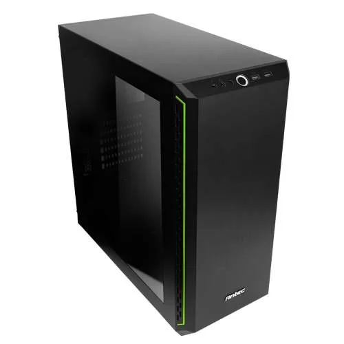 מארז Antec P7 WINDOW Green Mid Tower צבע שחור, ירוק