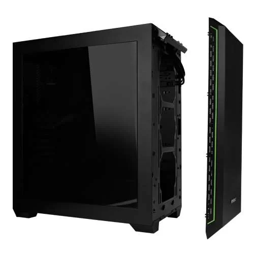 מארז Antec P7 WINDOW Green Mid Tower צבע שחור, ירוק