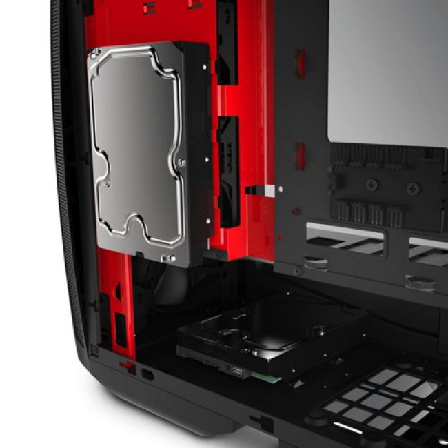 Case NZXT MANTA black, red