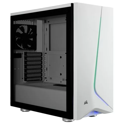 Корпус Corsair Carbide SPEC-06 Tempered Glass RGB white Mid Tower