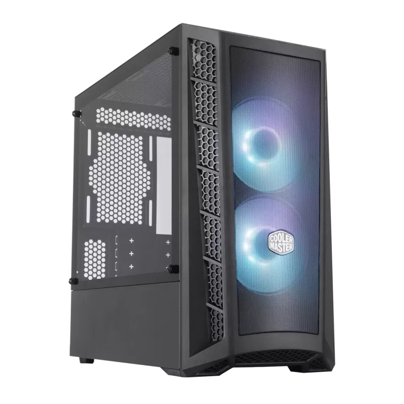מארז Cooler Master MASTERBOX MB311L ARGB Mini Tower צבע שחור