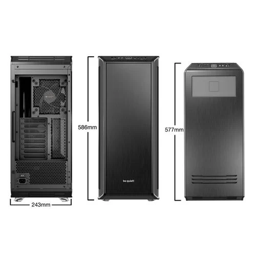 מארז be quiet! DARK BASE PRO 900 שחור, כסוף rev. 2 Full Tower מארז be quiet! DARK BASE PRO 900 שחור, כסוף rev. 2 Full Tower