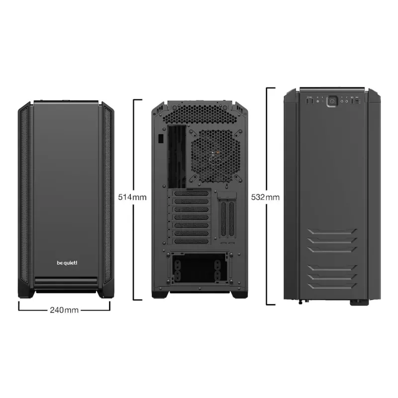 Корпус be quiet! SILENT BASE 601 black Mid Tower