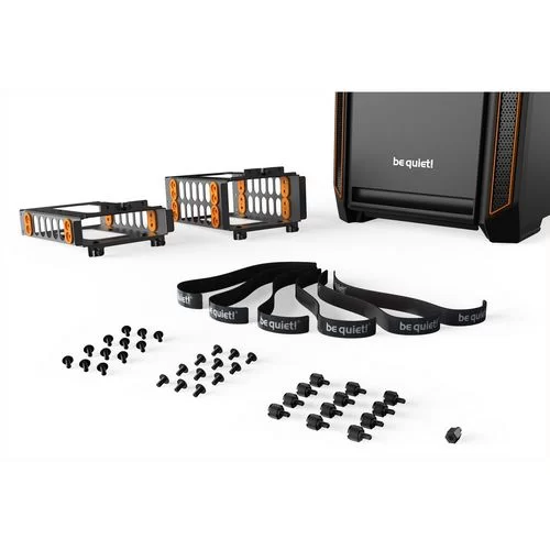 Case be quiet! SILENT BASE 601 black, orange Mid Tower