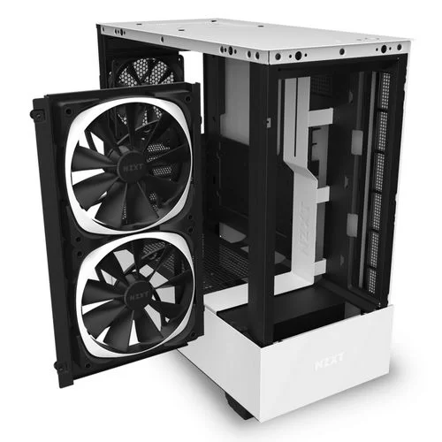 מארז NZXT H510 ELITE שחור, לבן Mid Tower